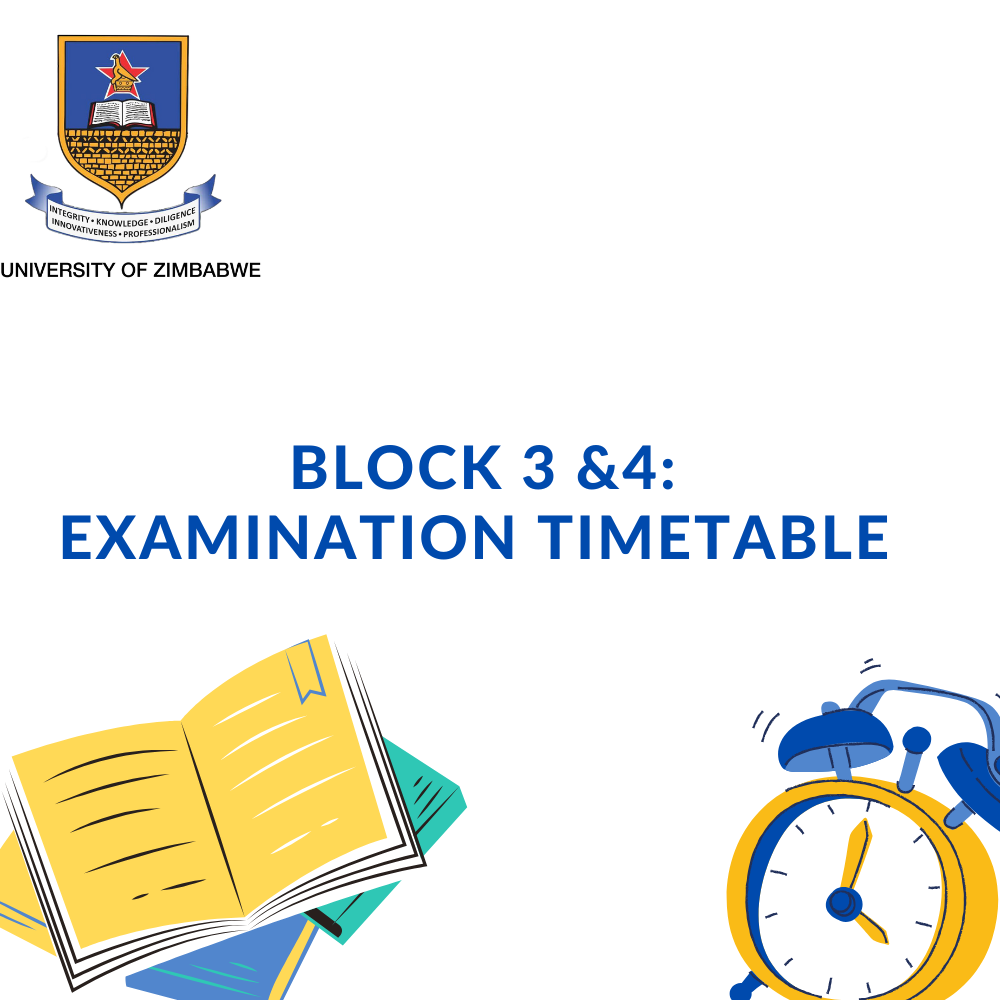 BLOCK 3 & 4 EXAMINATION TIMETABLE 