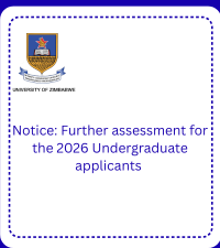  Notice: Further assessment for the 2026 Undergraduate applicants 