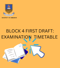 BLOCK 4 FIRST DRAFT EXAMINATION TIMETABLE 